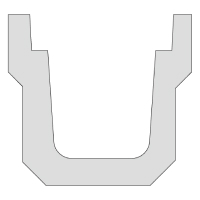 特殊車道用鉄筋コンクリートU形